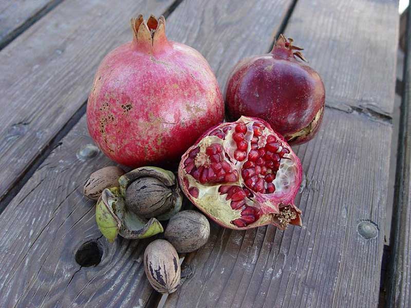 Pecans and Pomegranates